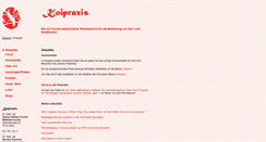 Desktop Screenshot of koipraxis.ch