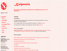 Tablet Screenshot of koipraxis.ch